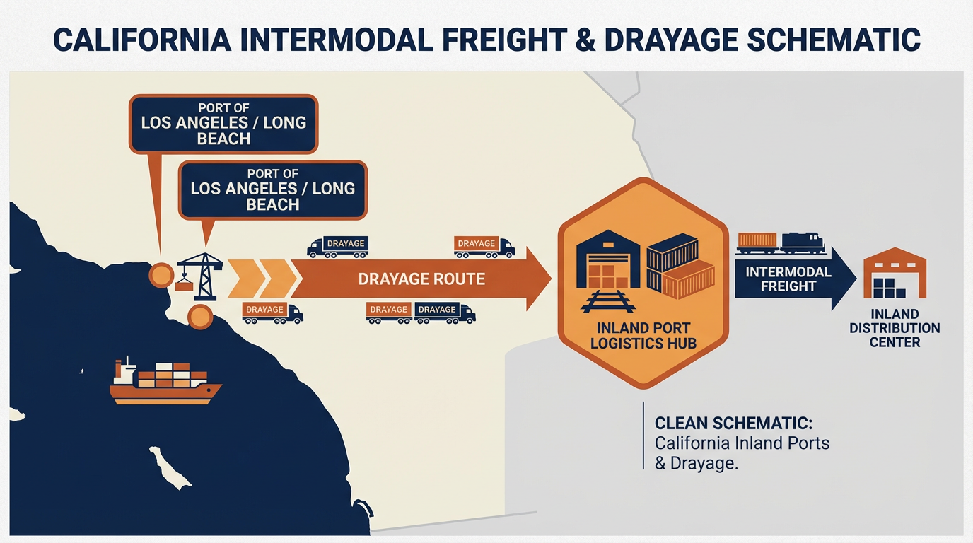Drayage Truck Activity and California Inland Ports