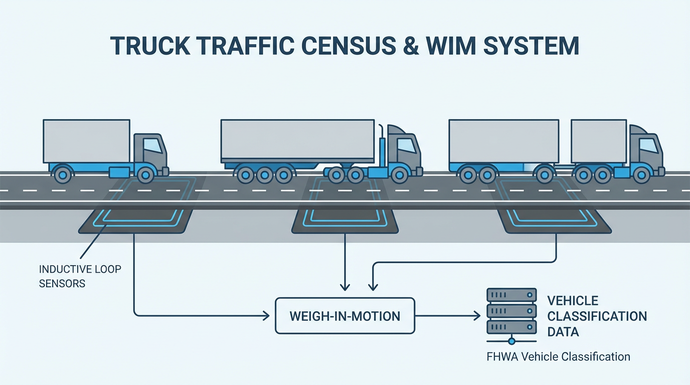 Improved California Truck Traffic Census Reporting and Spatial Activity Measurement
